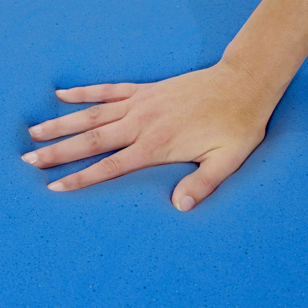 Viszkoelasztikus memóriahabos matractakaró 80 x 200 x 6 cm