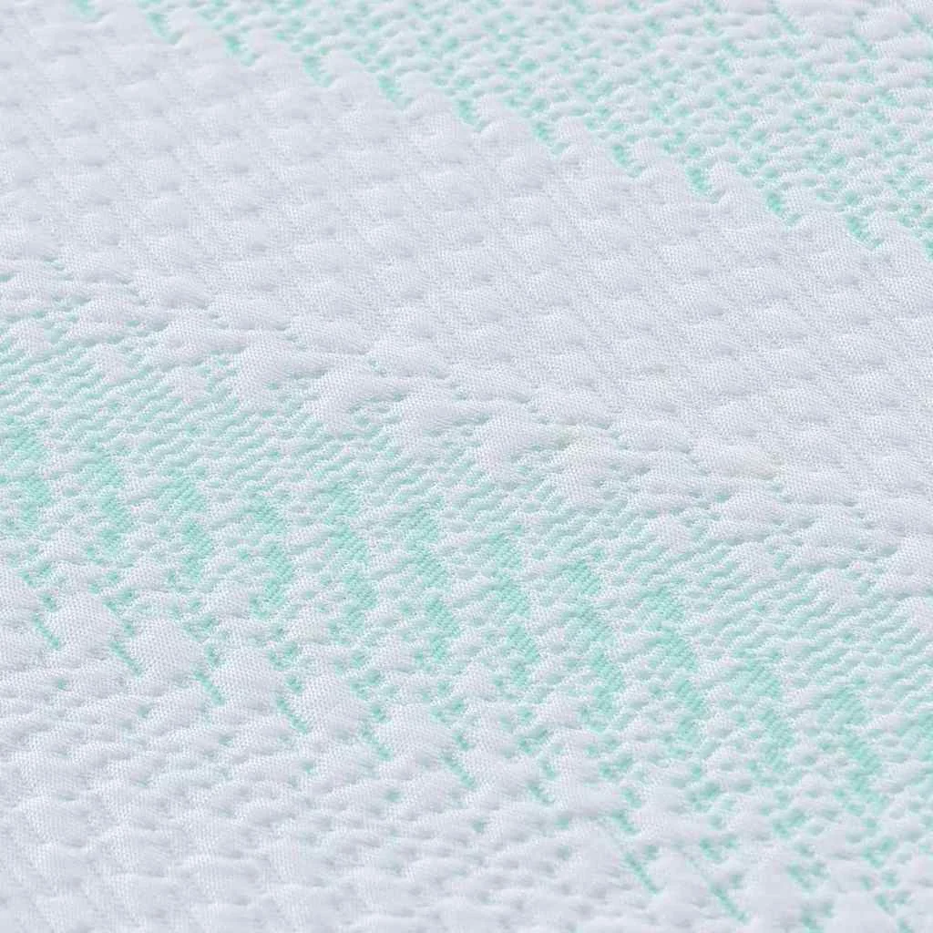 Matracpárnák Fehér és Zöld 140 x 190 cm