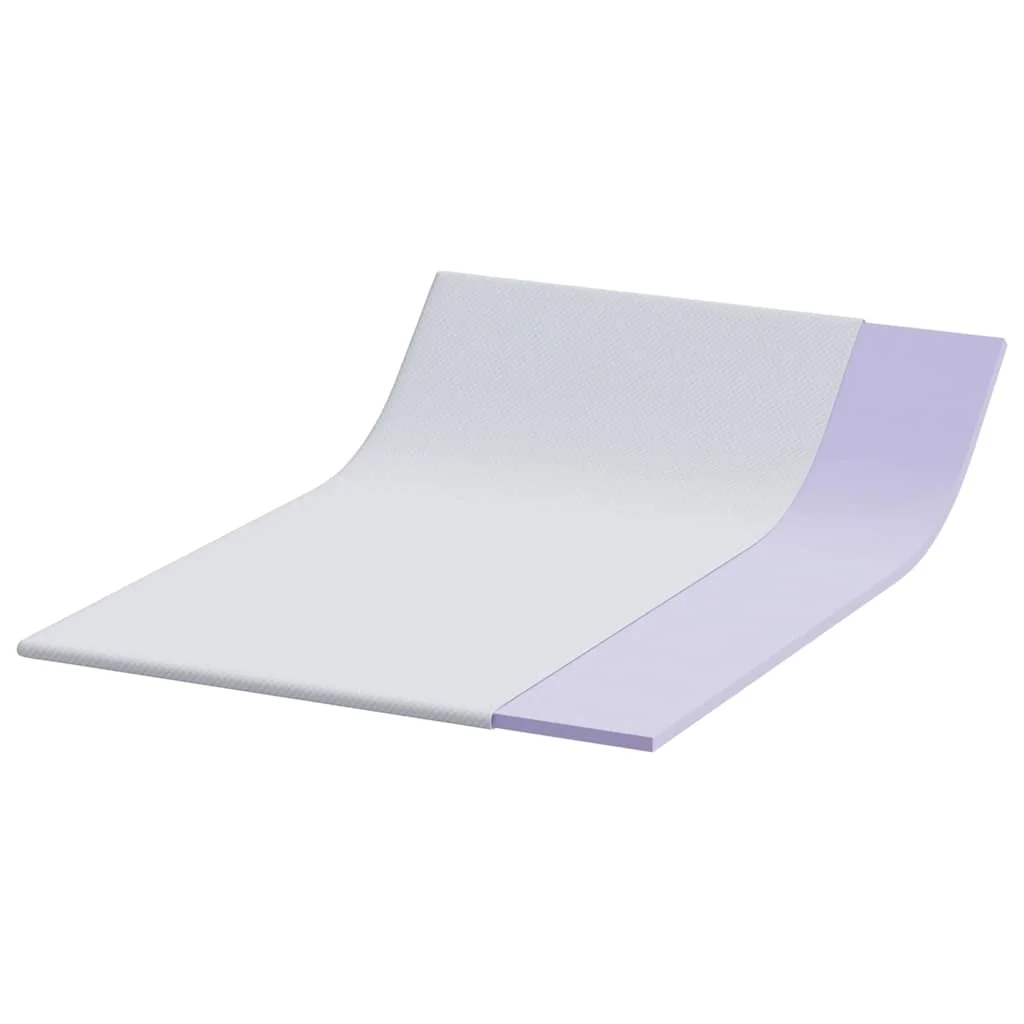 Matracpárnák Fehér 160 x 200 cm 100% poliészter jacquard szövet