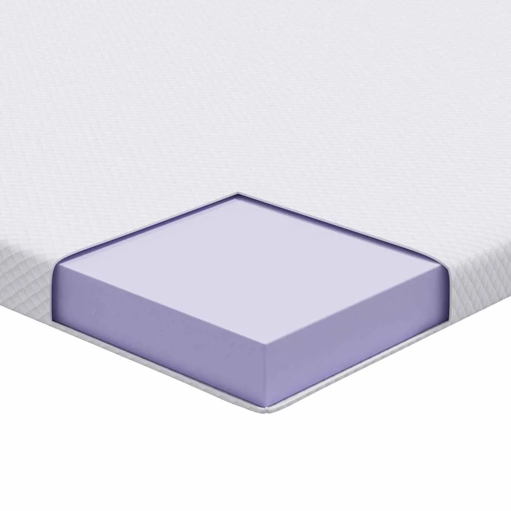 Matracpárnák Fehér 140 x 200 cm 100% poliészter jacquard szövet