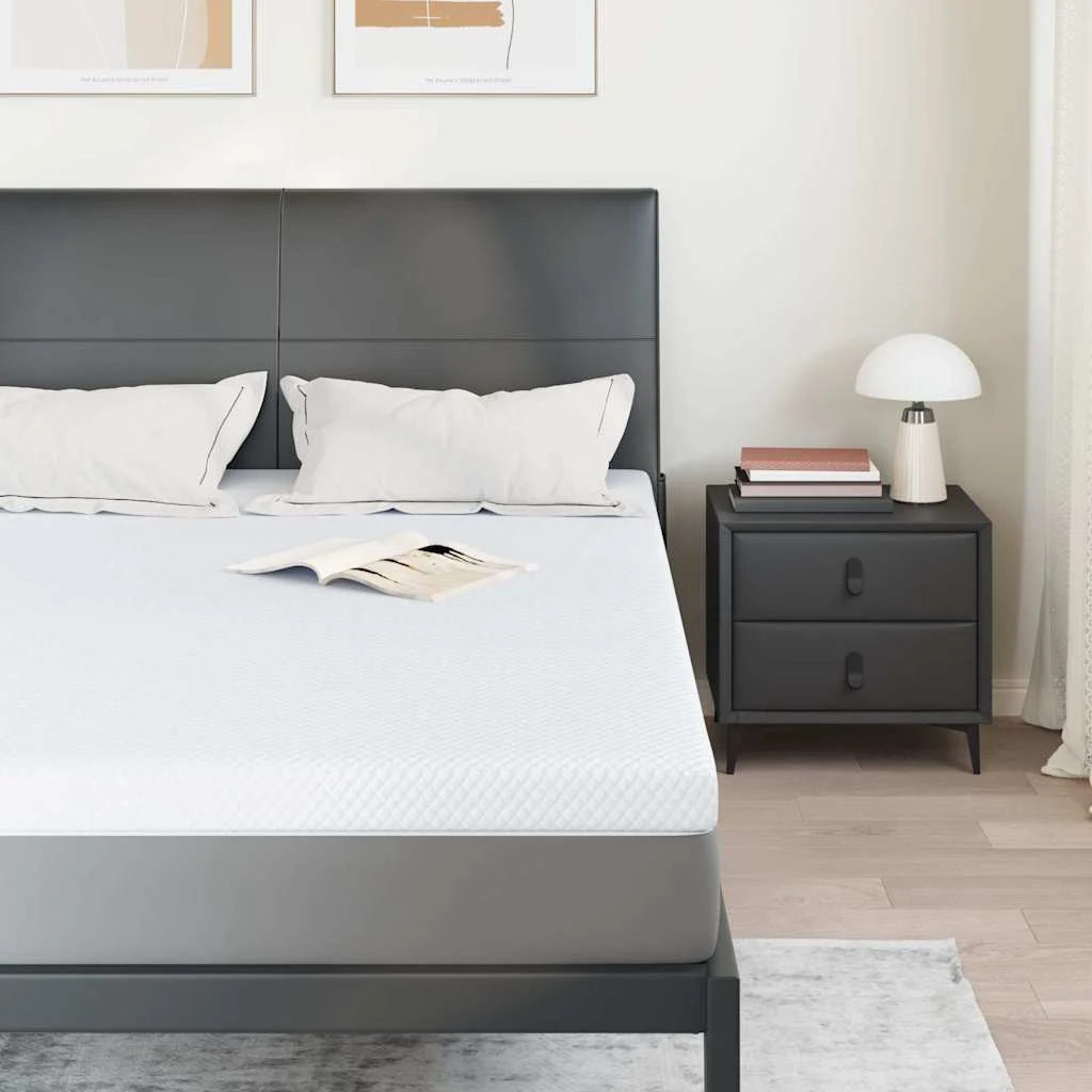 Matracpárnák Fehér 140 x 200 cm 100% poliészter jacquard szövet