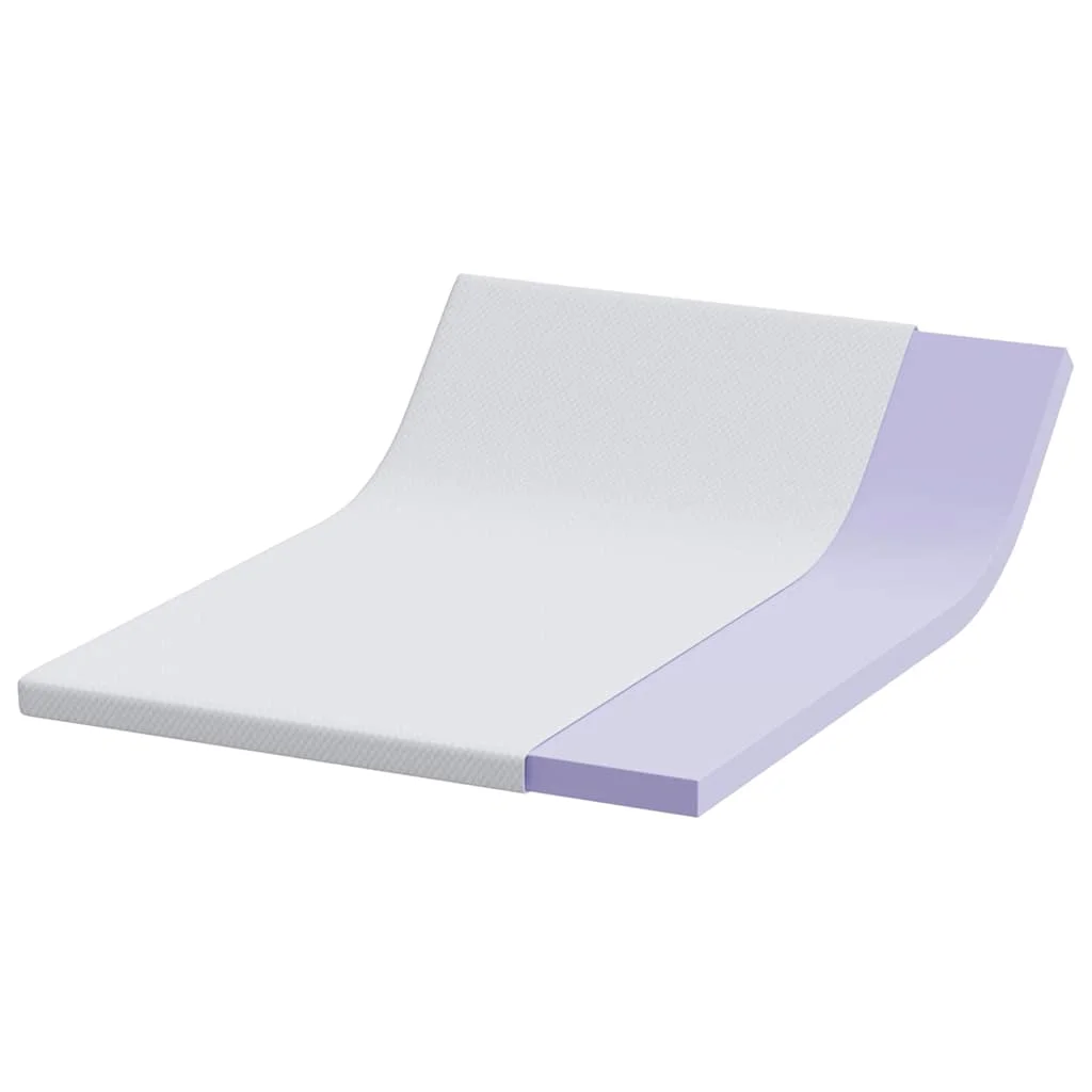 Matracpárnák Fehér 140 x 200 cm 100% poliészter jacquard szövet