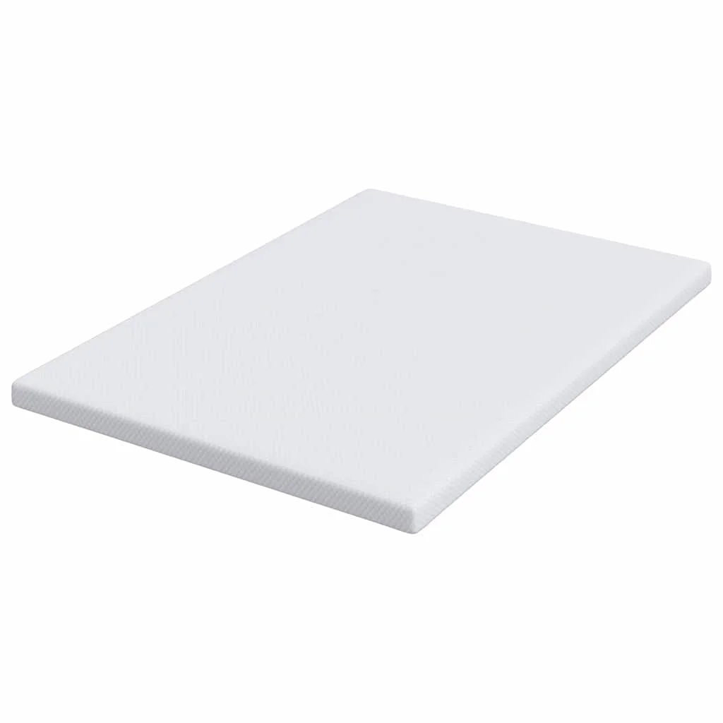Matracpárnák Fehér 140 x 200 cm 100% poliészter jacquard szövet