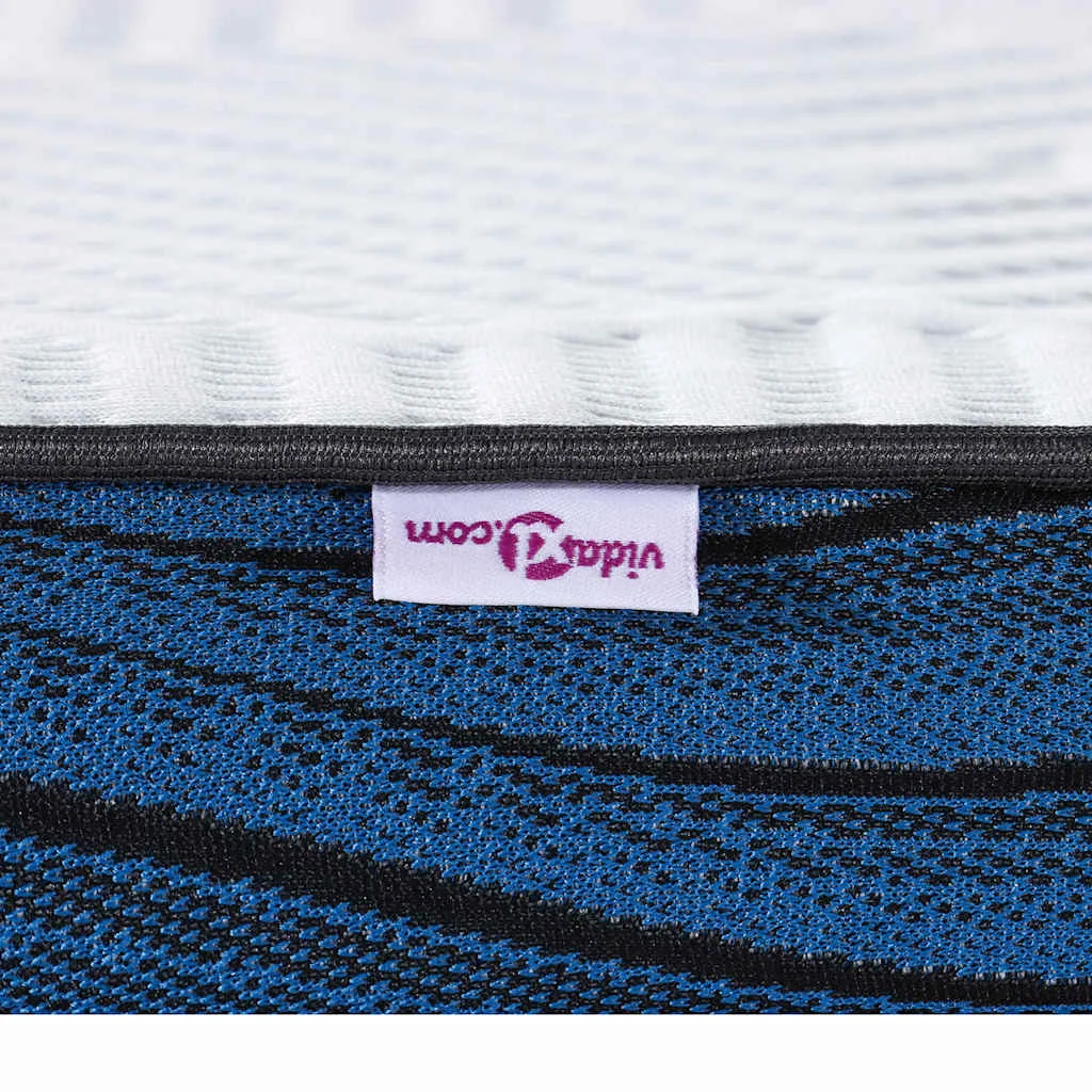 Matracpárnák Fehér és kék 90 x 200 cm