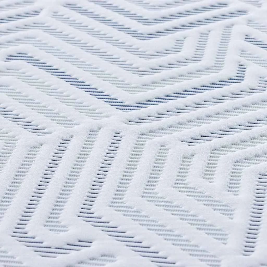 Matracpárnák Fehér és kék 90 x 200 cm