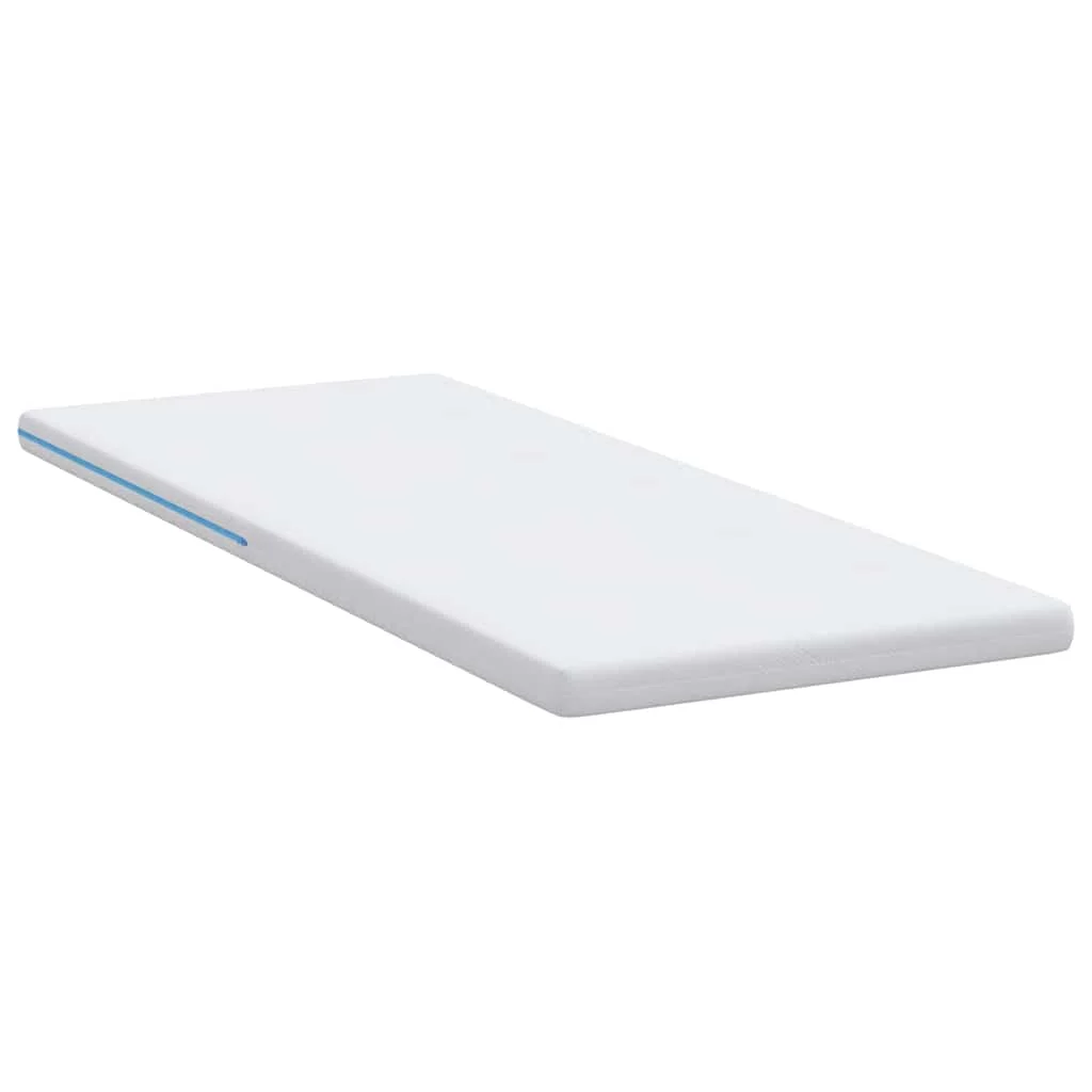 Matracpárnák Fehér 80 x 200 cm 100% poliészter jacquard szövet