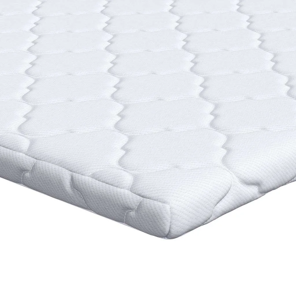 Matracpárnák Fehér 90 x 190 cm Nem ragasztós poliészter