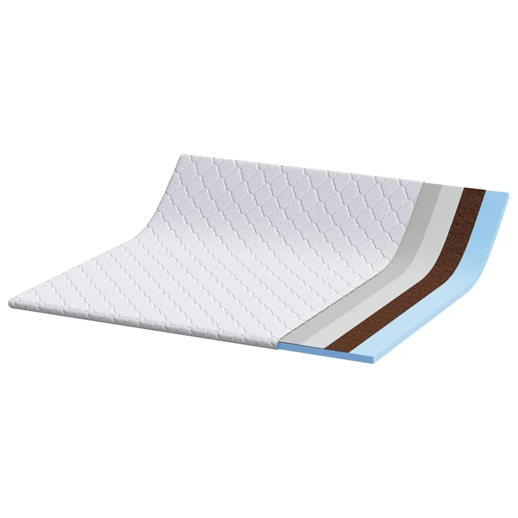 Matracpárnák Fehér 200 x 200 cm Nem ragasztós poliészter