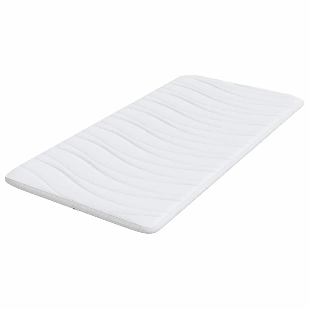 Matracpárnák Fehér 120 x 200 cm Nem ragasztós poliészter
