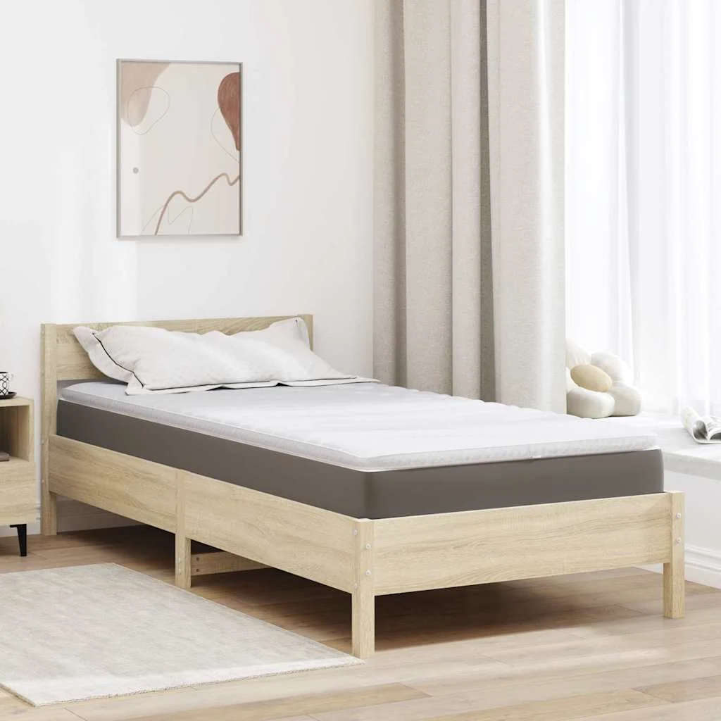 Matracpárnák Fehér 90 x 190 cm Nem ragasztós poliészter