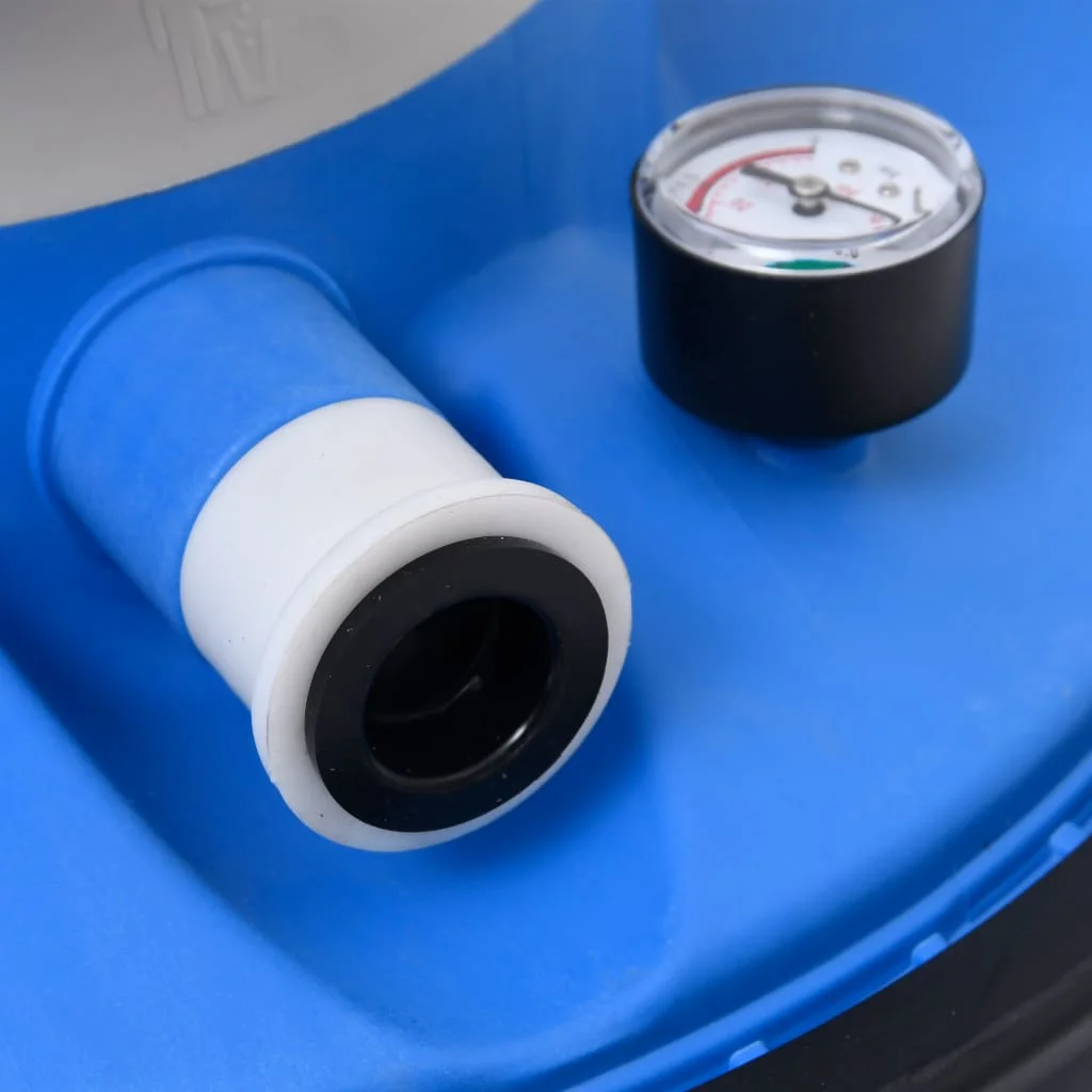 Kék-fekete homokszűrős szivattyú 385 x 620 x 432 mm 200 W 25 L