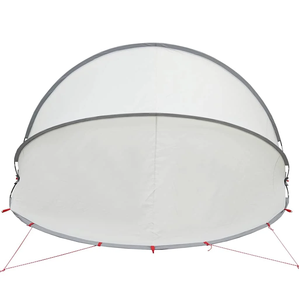 Medence kupola Szürke és narancs 336 x 322 x 160 cm