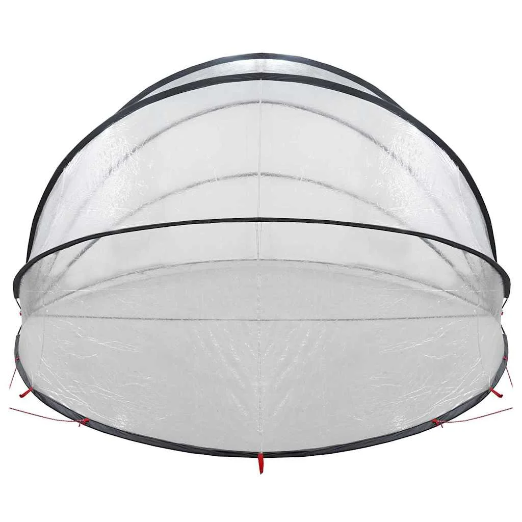 Medence kupola Átlátszó 500 x 500 x 236 cm PVC