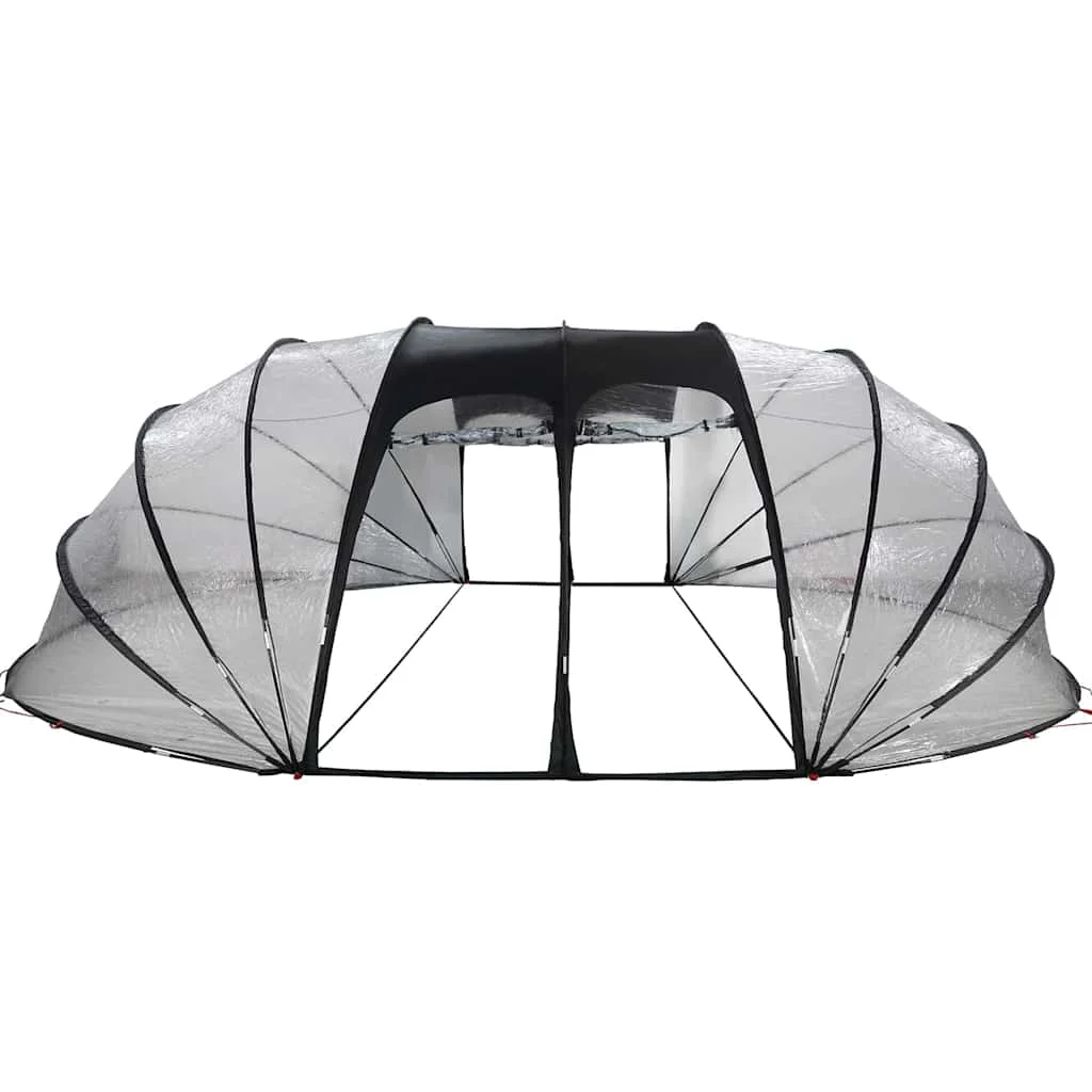 Medencetábor Dóm Átlátszó 538 x 440 x 204 cm PVC