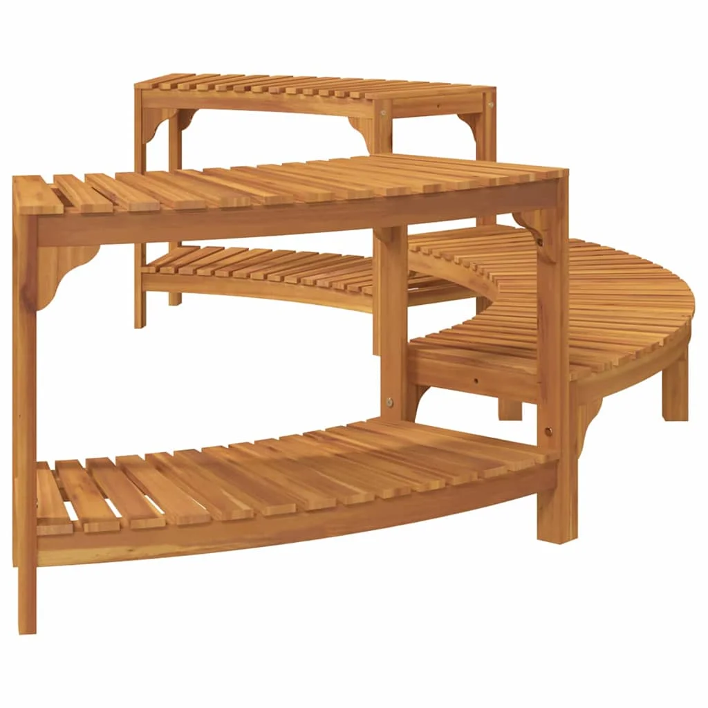 Gőzfürdő Környezet Félkör 272x120.5x55.5 cm Szilárd Akácfa