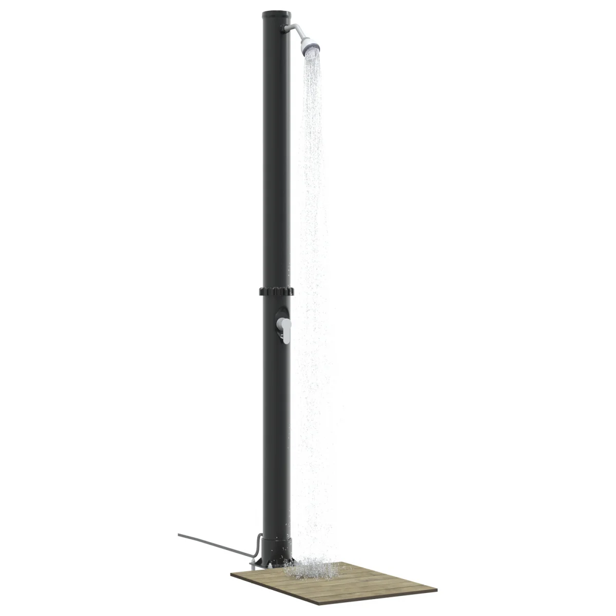 Kültéri Napelem Zuhany 217 cm 20 L