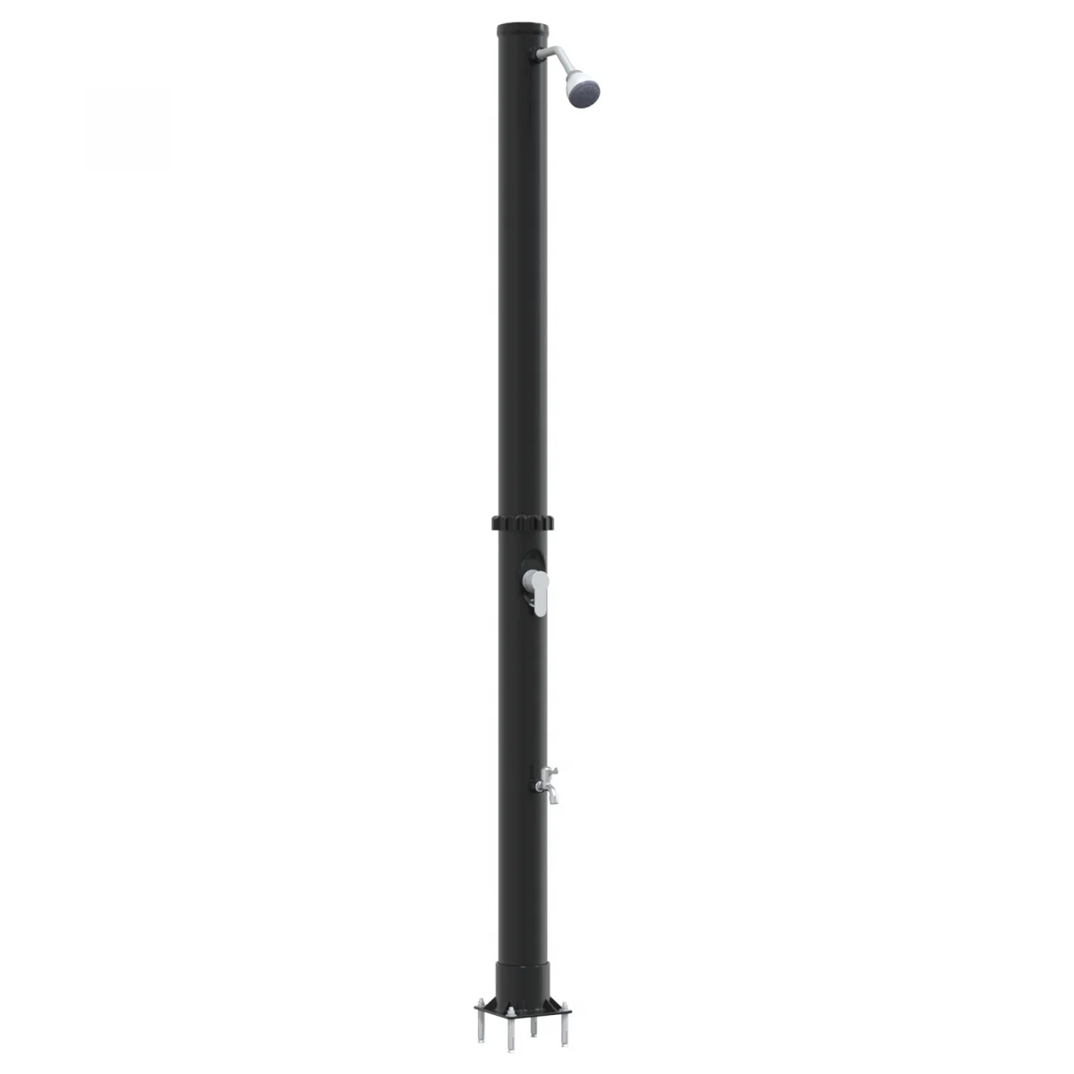 Kültéri zuhany csapteleppel 217 cm 20 L