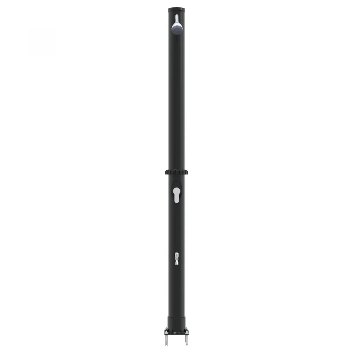 Kültéri zuhany csapteleppel 217 cm 20 L