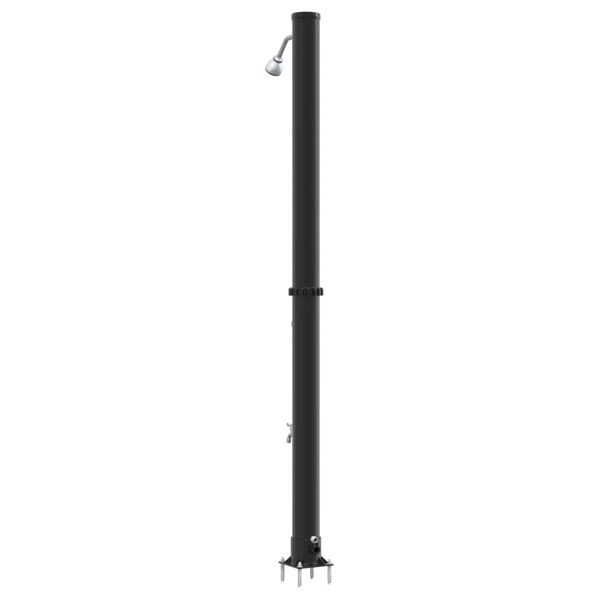 Kültéri zuhany csapteleppel 217 cm 20 L