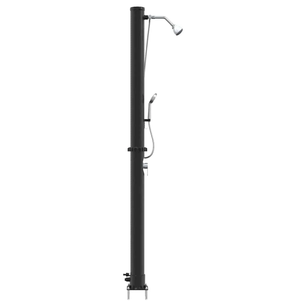 Kültéri napelemes zuhany kézi zuhanyfejjel 217 cm 20 L
