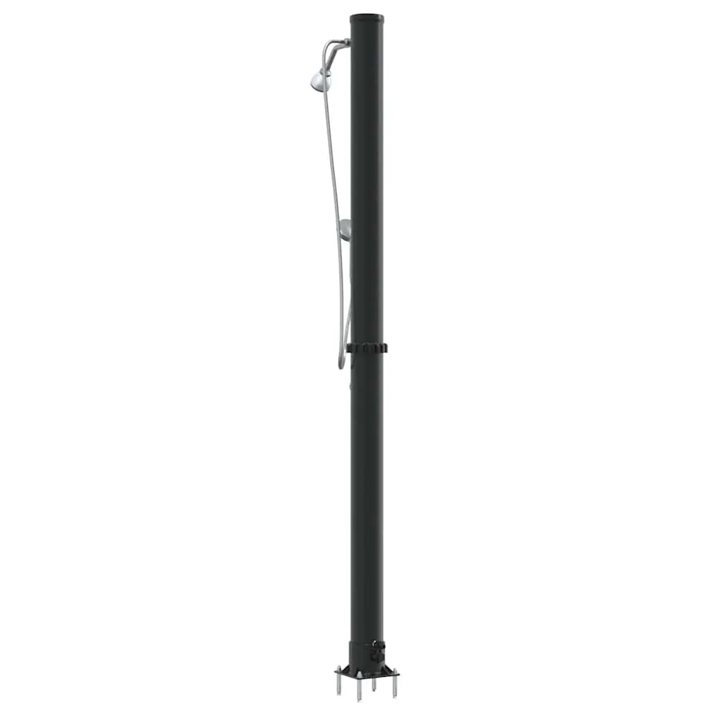 Kültéri napelemes zuhany kézi zuhanyfejjel 217 cm 20 L