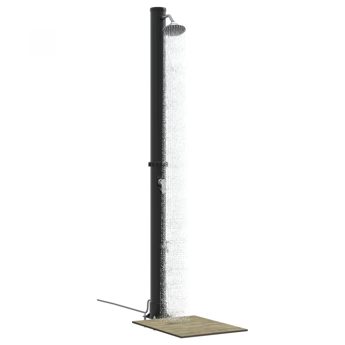 Kültéri Napelemes Zuhany Csapteleppel 217 cm 20 L