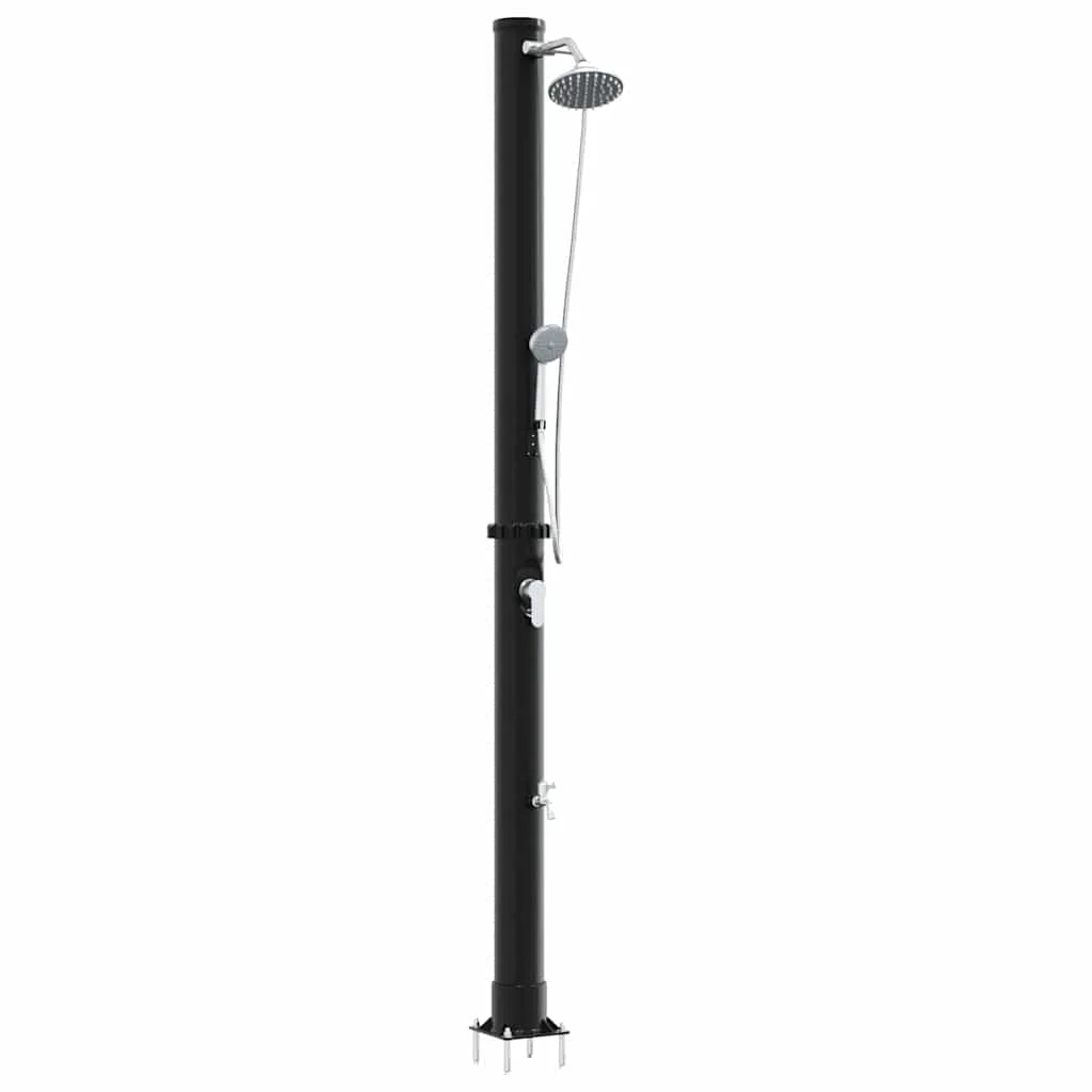Kültéri Napelem Zuhany Kézi Zuhanyfejjel 217 cm 20 L