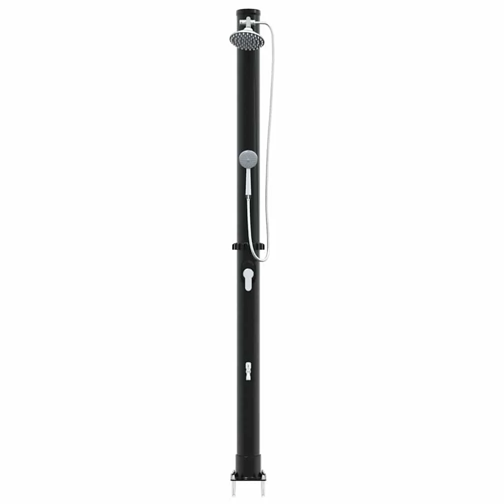 Kültéri Napelem Zuhany Kézi Zuhanyfejjel 217 cm 20 L