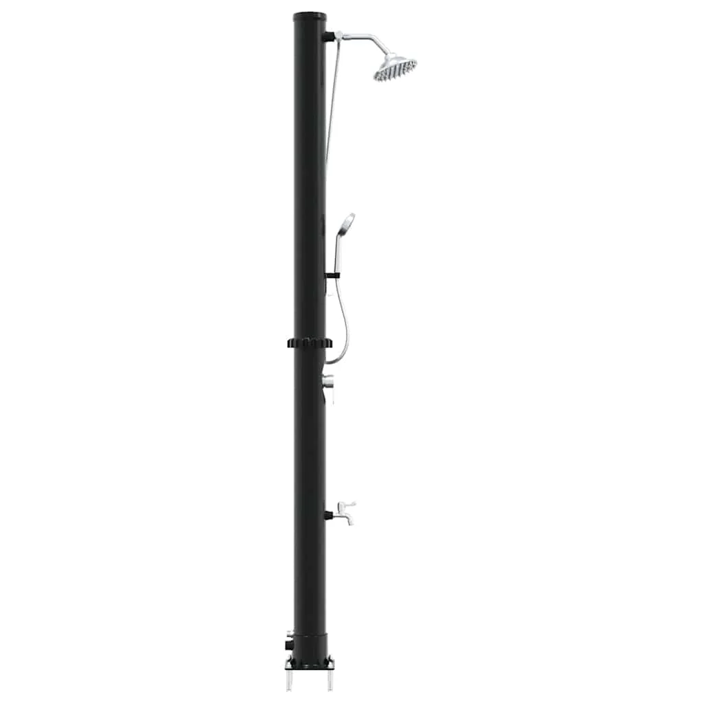 Kültéri Napelem Zuhany Kézi Zuhanyfejjel 217 cm 20 L