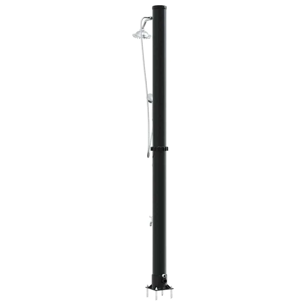 Kültéri Napelem Zuhany Kézi Zuhanyfejjel 217 cm 20 L