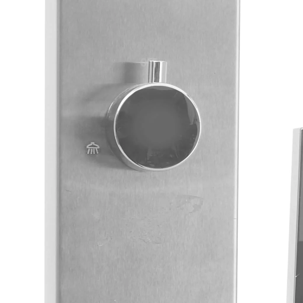 Egyenes rozsdamentes acél kültéri zuhany