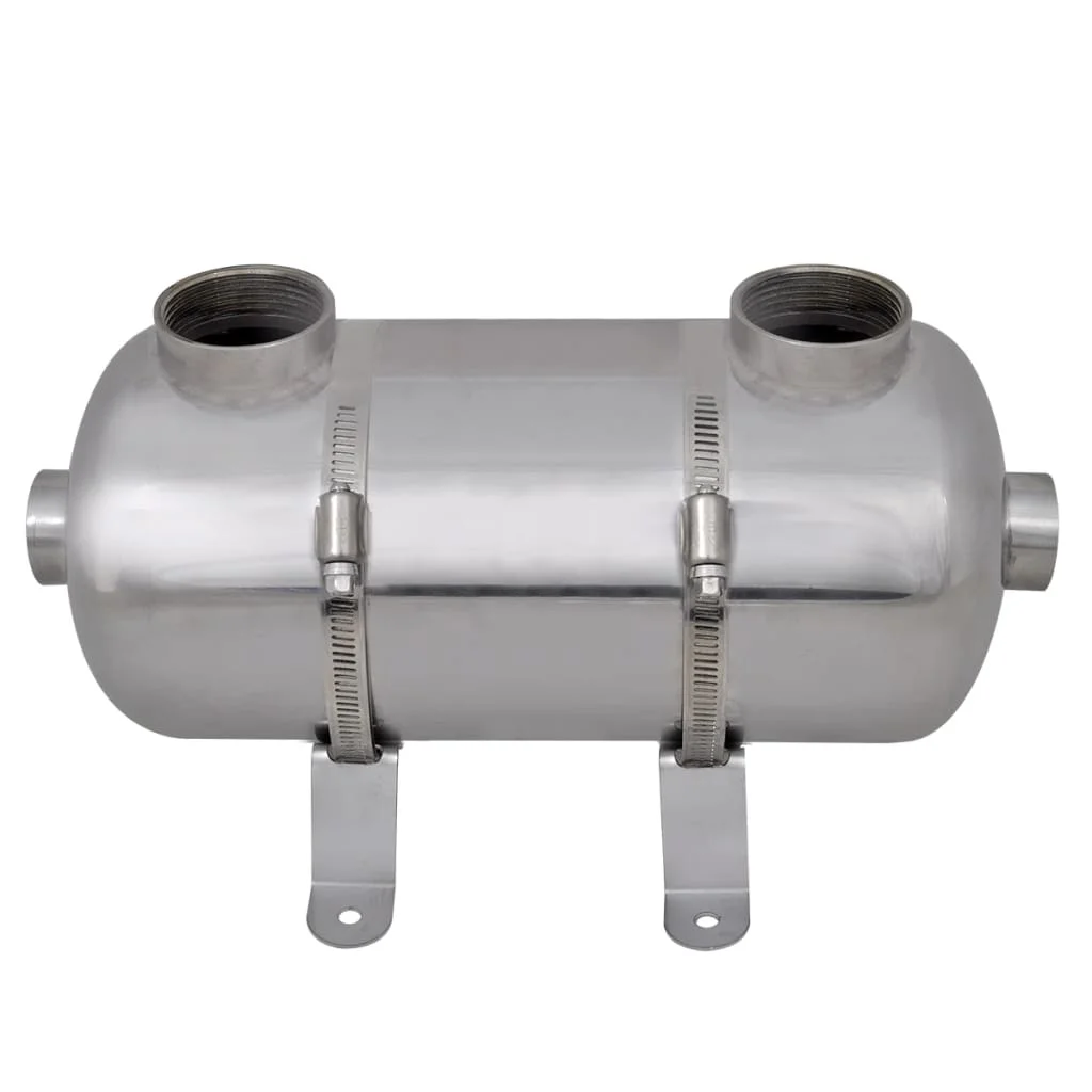 Medence hőcserélő 355 x 134 mm 40 kW