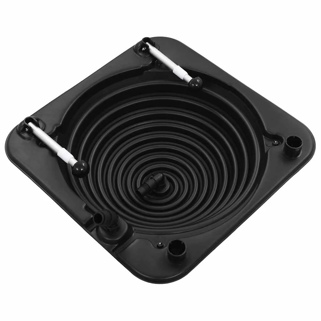 HDPE és alumínium napkollektoros medencefűtő