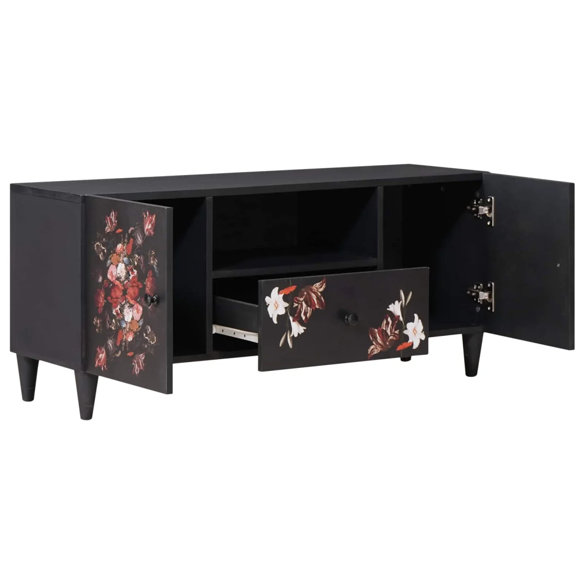 Tároló szekrények Sokszínű 105 x 33,5 x 46 cm Tömör Mangófát