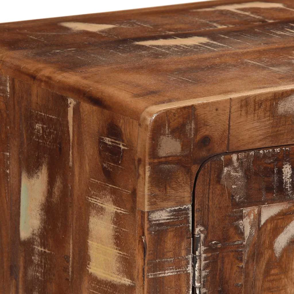 Tömör újrahasznosított fa TV-szekrény 105x46x32 cm
