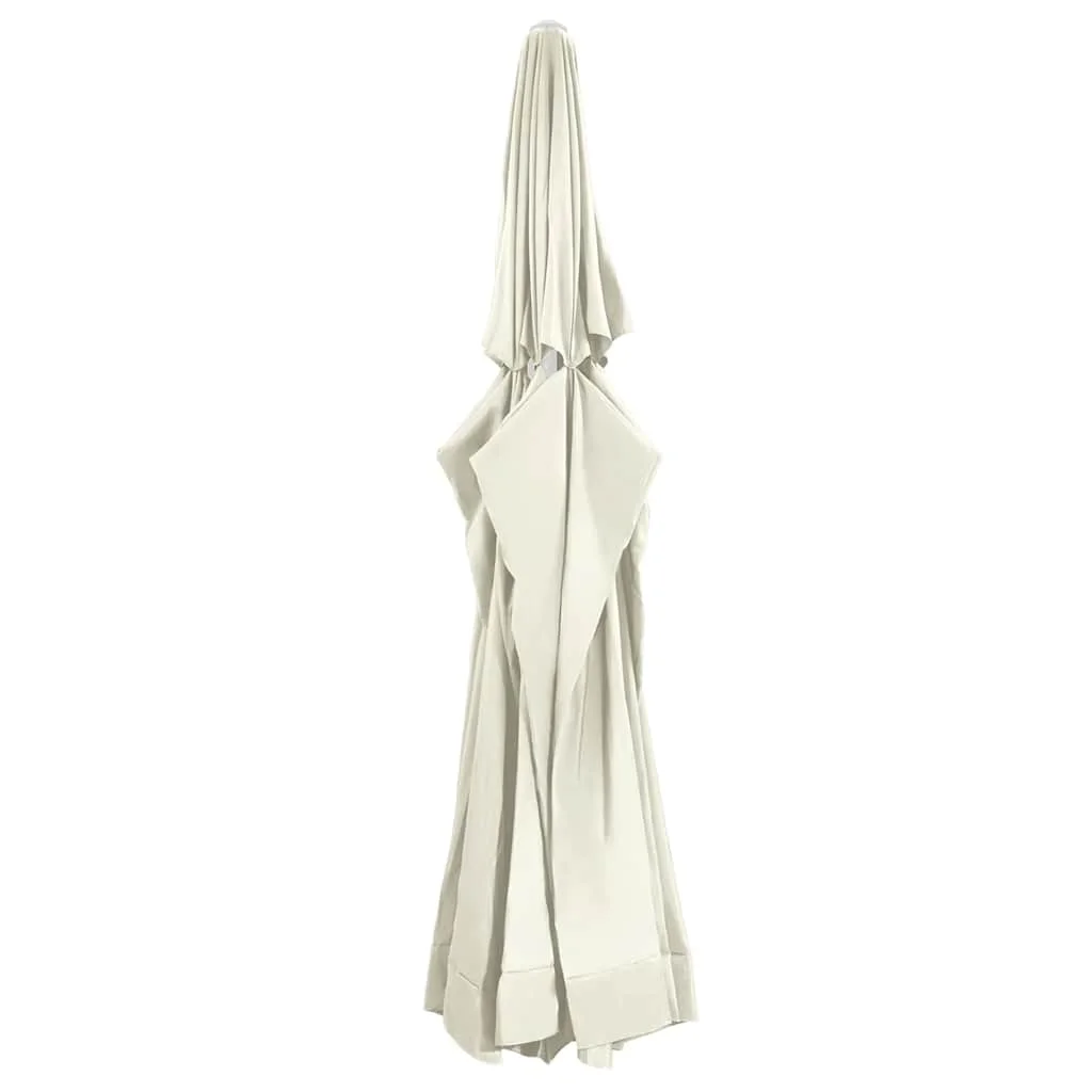 Homokszínű kültéri napernyőponyva 610 cm