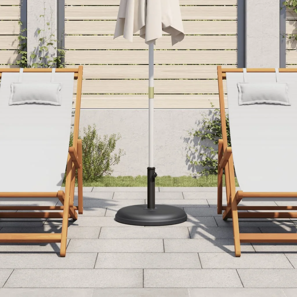 Kerek napernyőtalp Ø32/35/38 mm-es rúdhoz 15 kg