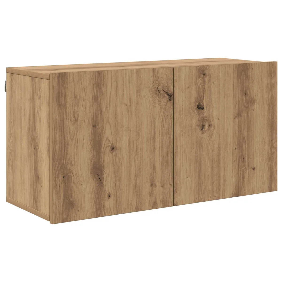 TV faliszekrény Falra szerelhető 5 pcs Artisan tölgy Faanyag