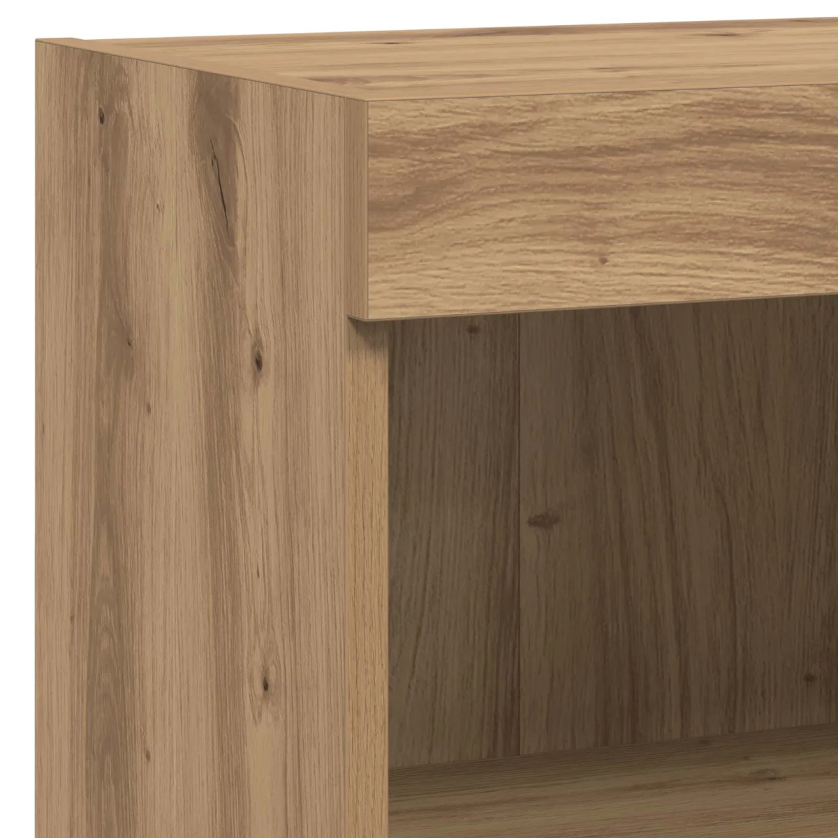 TV Fali Szekrények 4 pcs Fekete tölgy 40 x 30 x 30 cm Faanyag