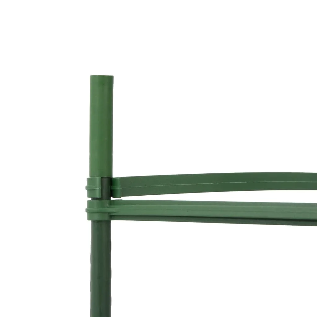 6 db acél és polipropilén paradicsomketrec 116 cm