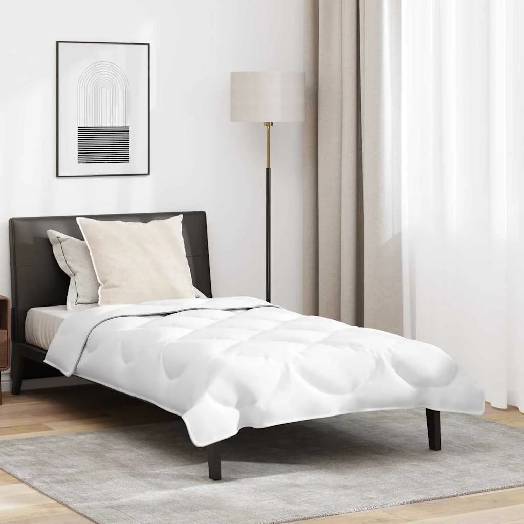 2-in-1 Paplan párnával 2 pcs Fehér 155 x 200 cm Mikroszálas
