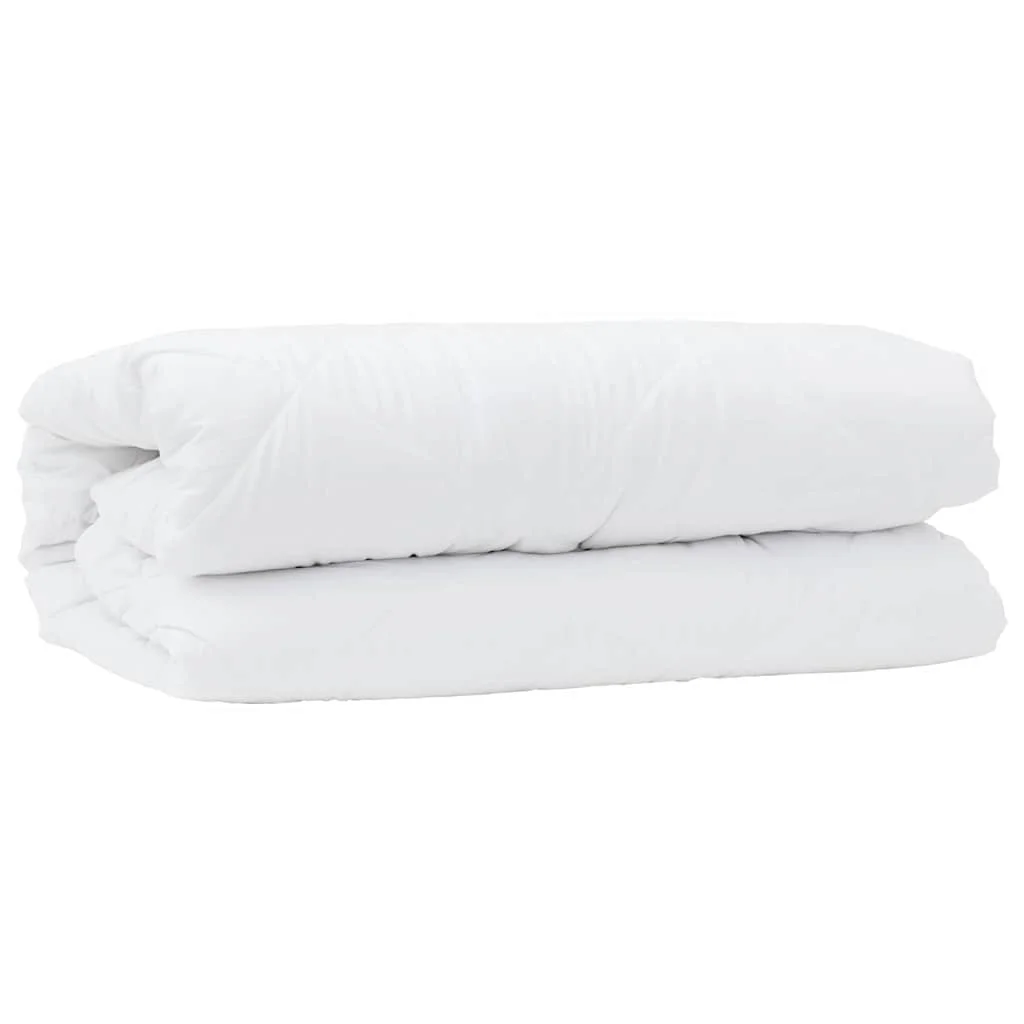 2-in-1 Paplan párnával 2 pcs Fehér 155 x 220 cm Mikroszálas