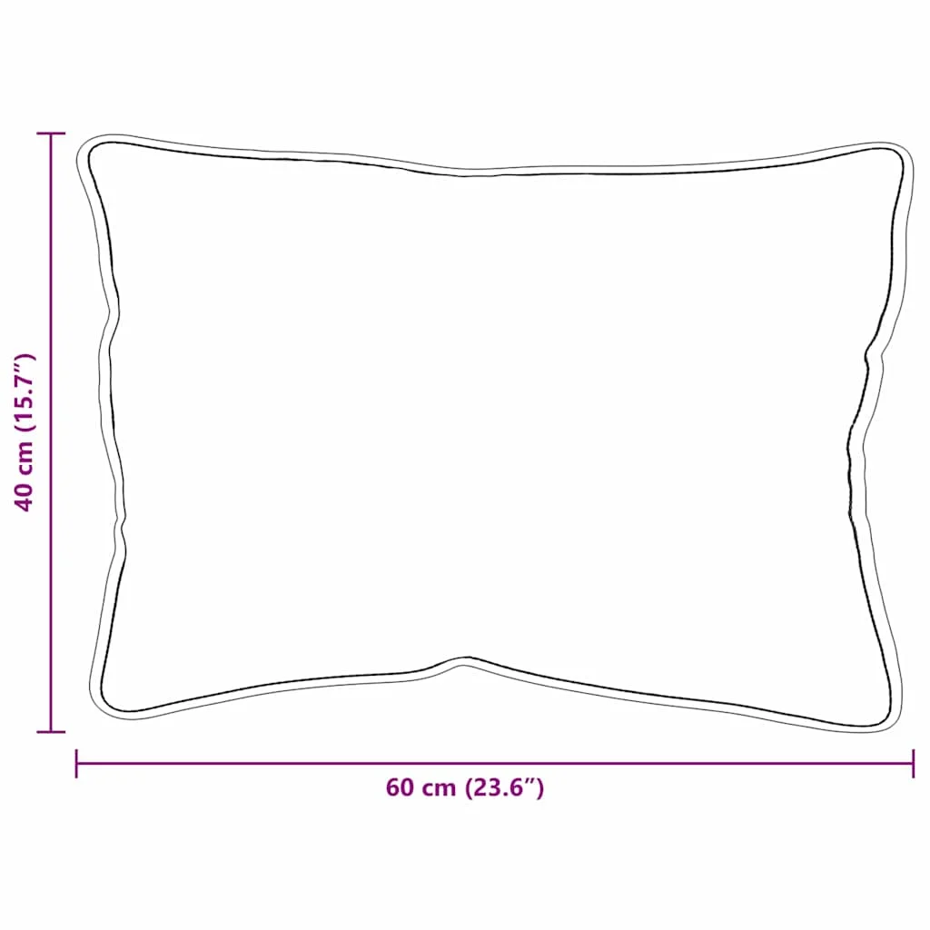 Paplan párnával 2 pcs Fehér 135 x 200 cm Mikroszálas