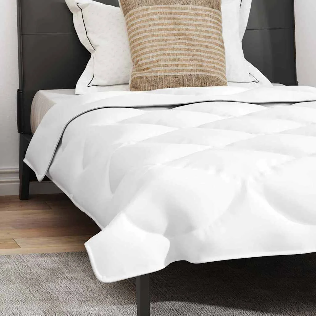 Paplan párnával 2 pcs Fehér 135 x 200 cm Mikroszálas