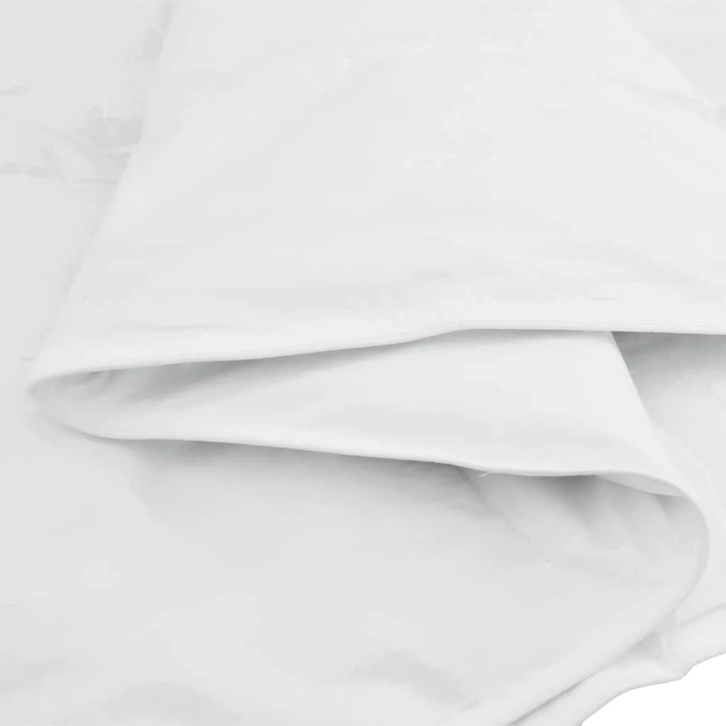 Paplan párnával 3 pcs Fehér 240 x 200 cm Pehely