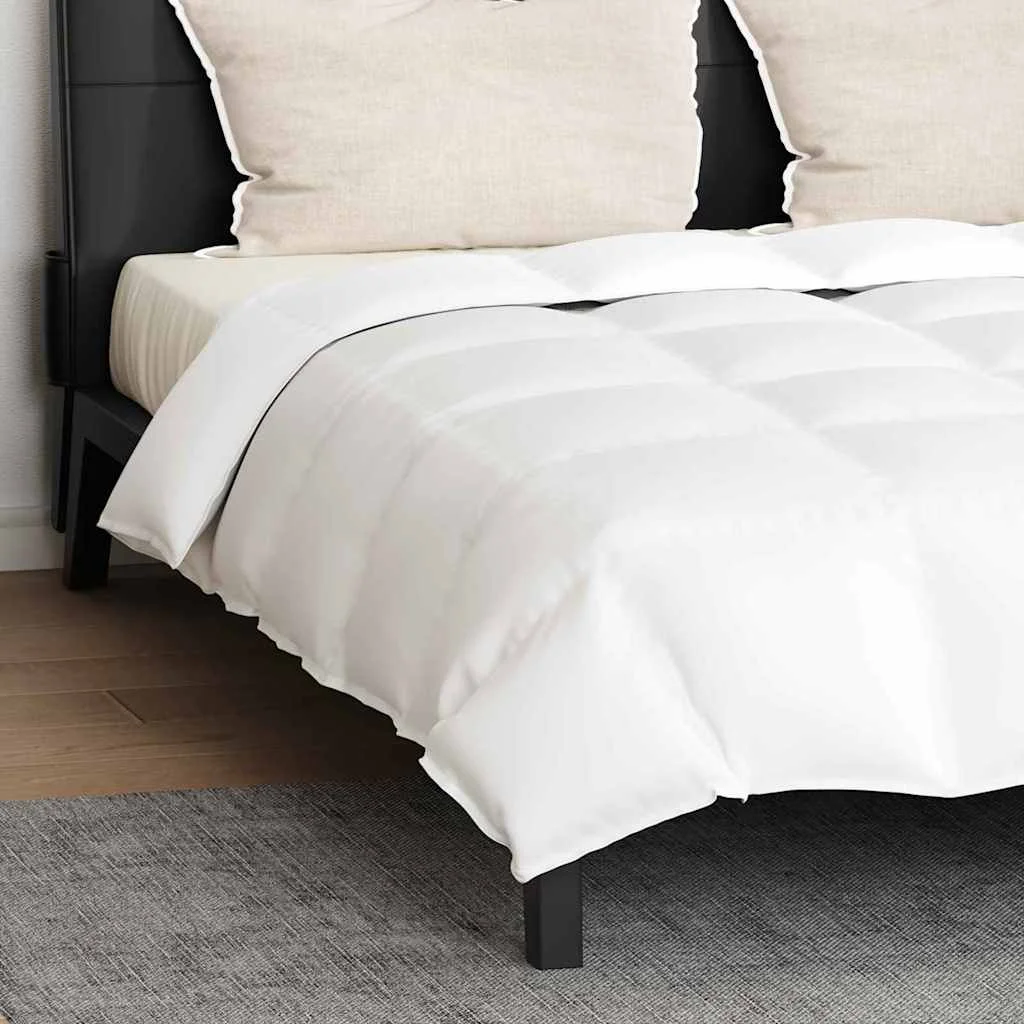 Paplan párnával 3 pcs Fehér 240 x 200 cm Pehely