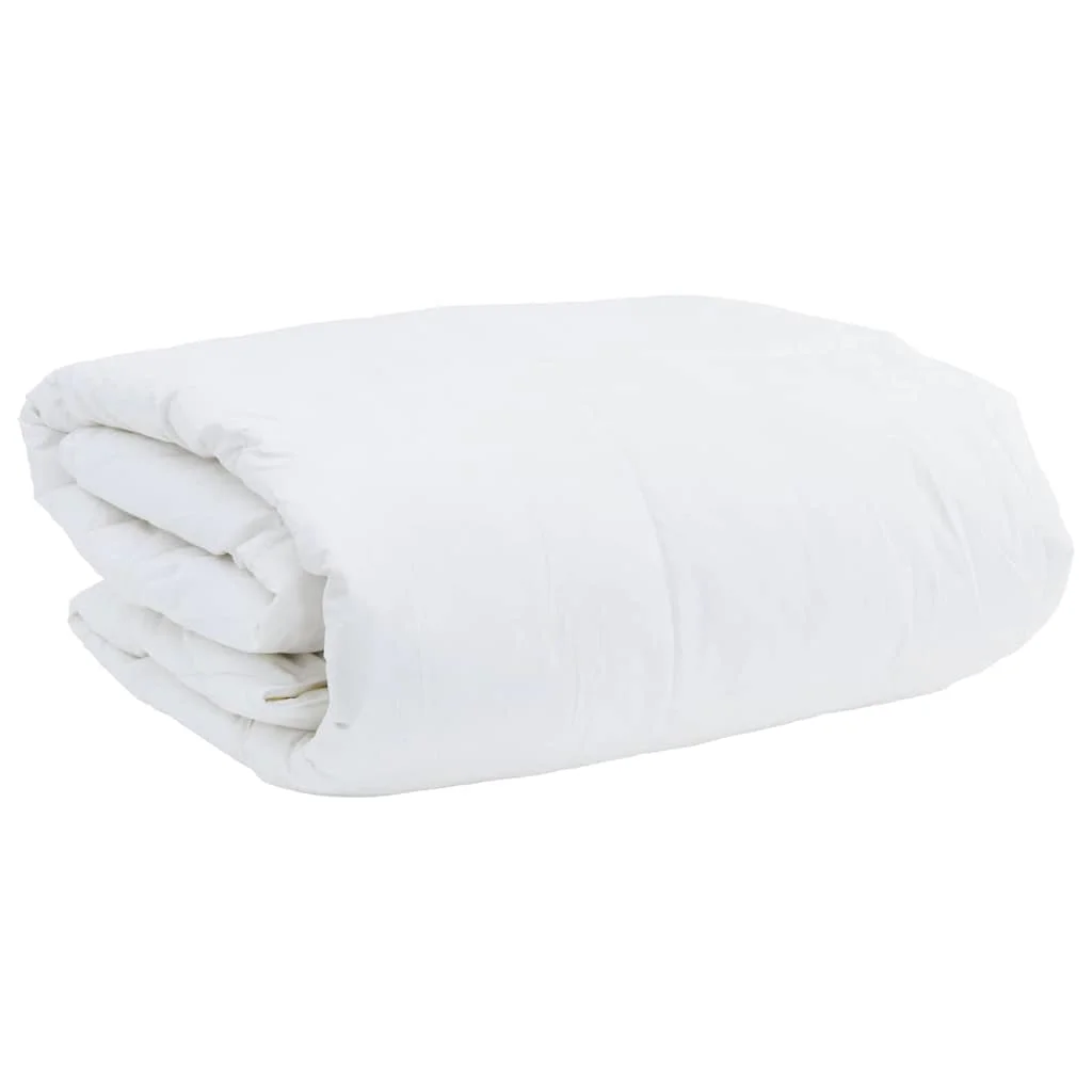 Paplan 3 pcs Fehér 200 x 200 cm Pehely