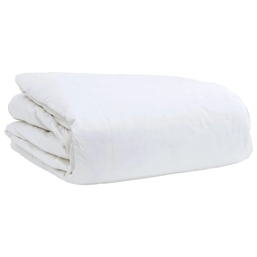 Paplan 3 pcs Fehér 200 x 200 cm Pehely