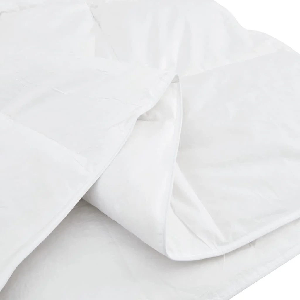 Paplan Egyéb párnával 3 pcs Fehér 200 x 200 cm Pehely