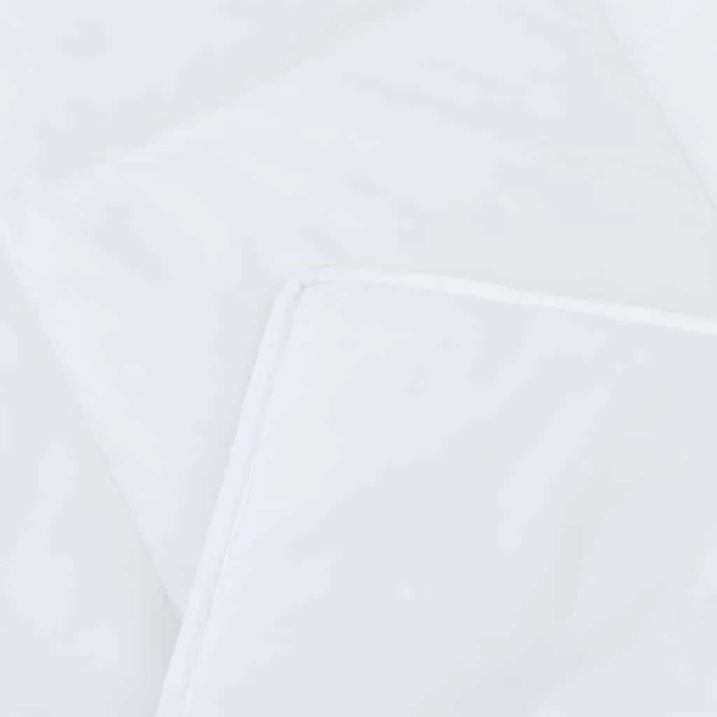 Takaró párnákkal Argyle párnával 3 pcs Fehér 240 x 200 cm Mikroszálas